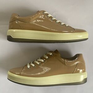 ECCO Women’s Patent Leather Sneakers Size 40